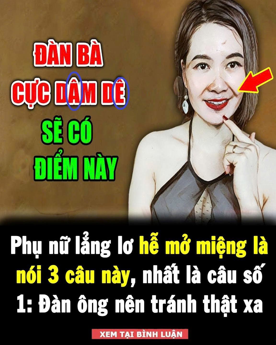 Phụ nữ lẳng lơ hễ mở miệng là nói 3 câu này, nhất là câu số 1: Đ à n ông nên tr ánh thật xa